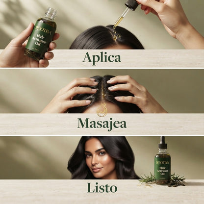 ROOTIVA™ | Cabello con Apariencia Más Densa Desde la Raíz