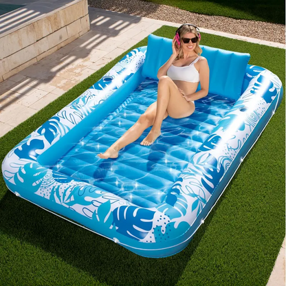 SunLounge XL™ | Mini Alberca Inflable para Bronceado y Relax