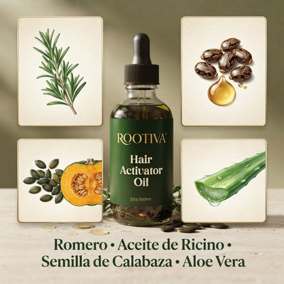 ROOTIVA™ | Cabello con Apariencia Más Densa Desde la Raíz