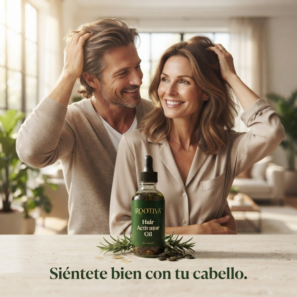 ROOTIVA™ | Cabello con Apariencia Más Densa Desde la Raíz