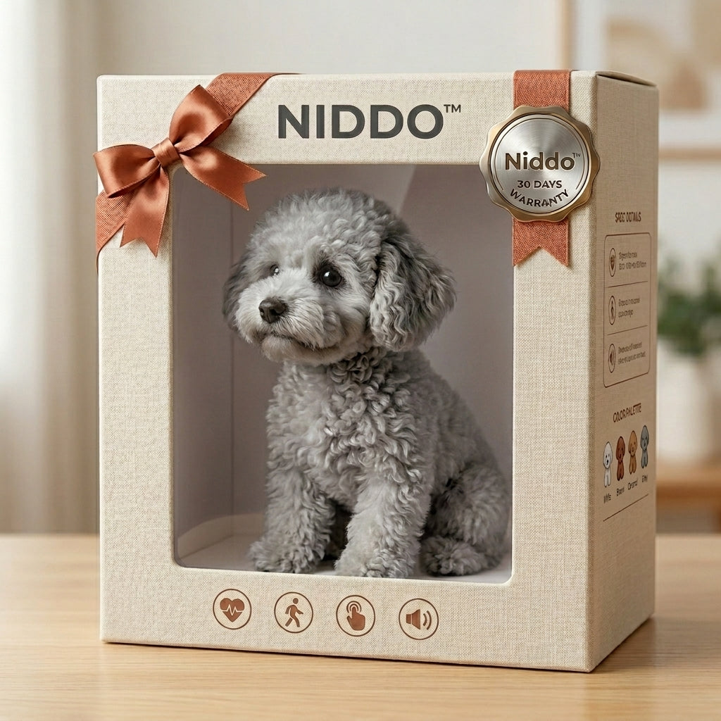 Niddo™ — El Compañero Inteligente Que Se Siente Como Un Perro Real