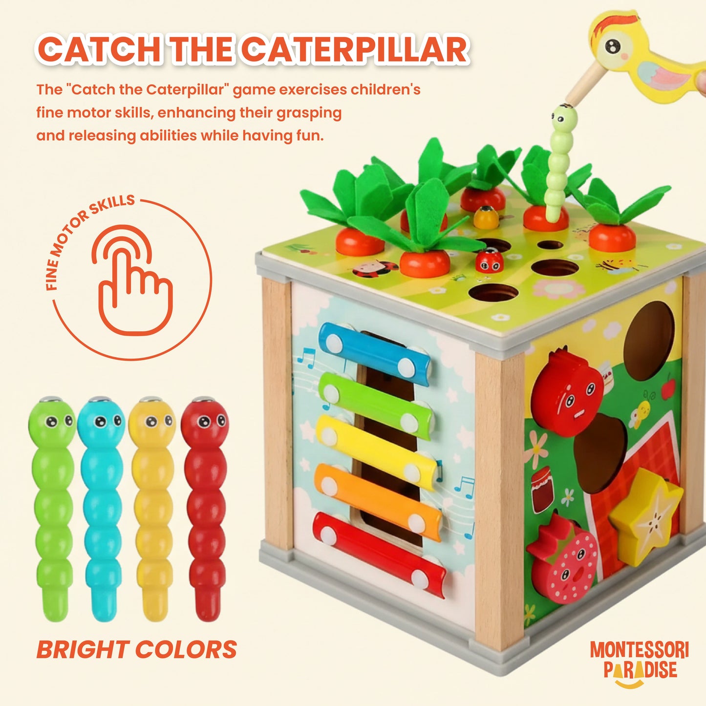 Montessori Discovery Box™ — Aprendizaje Sensorial Todo en Uno
