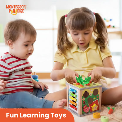 Montessori Discovery Box™ — Aprendizaje Sensorial Todo en Uno