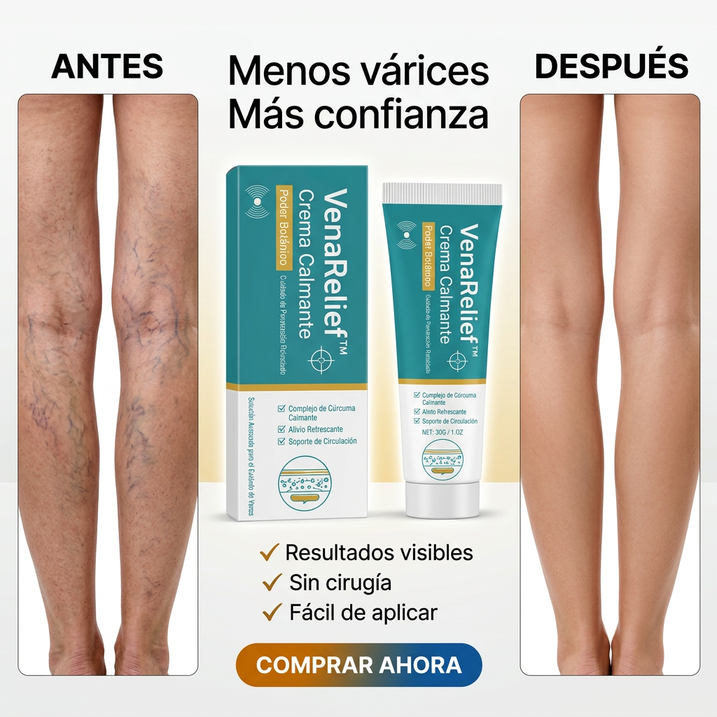 VenaRelief™ - Dile adiós a las várices